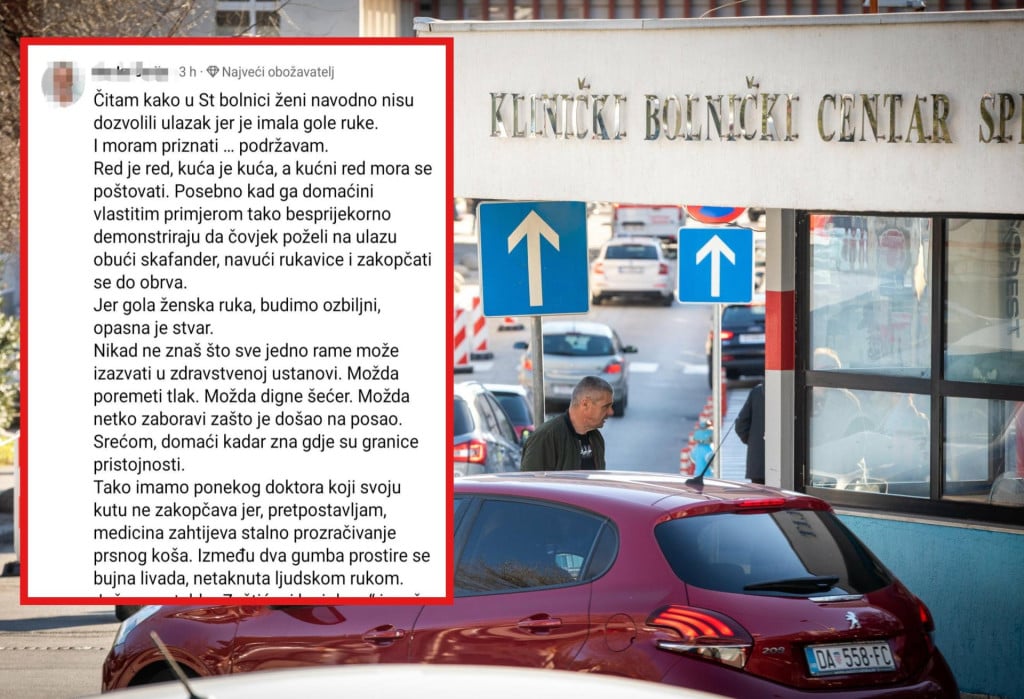 <p>KBC Split ima stroga pravila odijevanja za pacijente i posjetitelje, a uljudni građanin fino ih je oprao, na 90 stupnjeva</p>