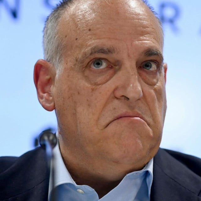 <p>Predsjednik La Lige Javier Tebas</p>