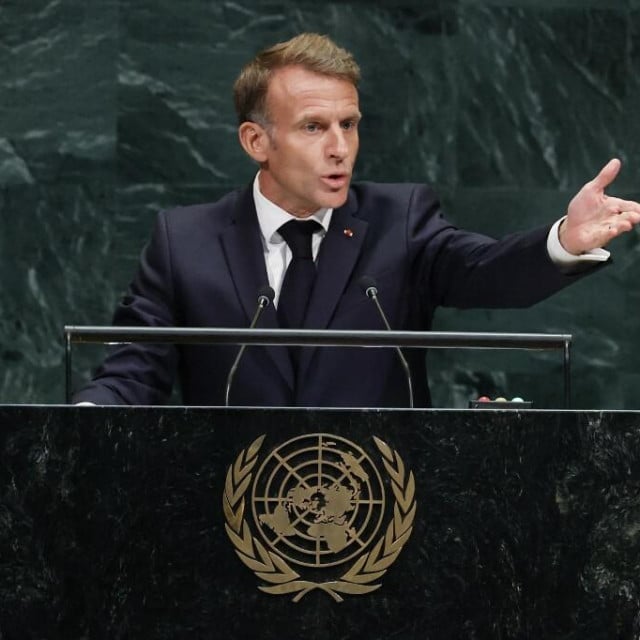 <p>&nbsp;Emmanuel Macron jo&scaron; se jednom pokazao kao državnik&nbsp;</p>