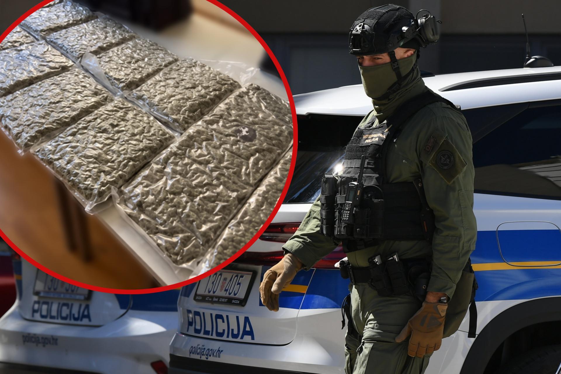 Ekskluzivno: nogometaša (26) presreli na A1 sa 14 kilograma ‘trave‘. Otac mu je policajac, voditelj Službe prevencije