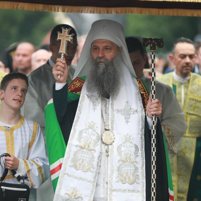 <p>Patrijarh Porfirije u Beogradu je drastično promijenio pona&scaron;anje i retoriku&nbsp;</p>