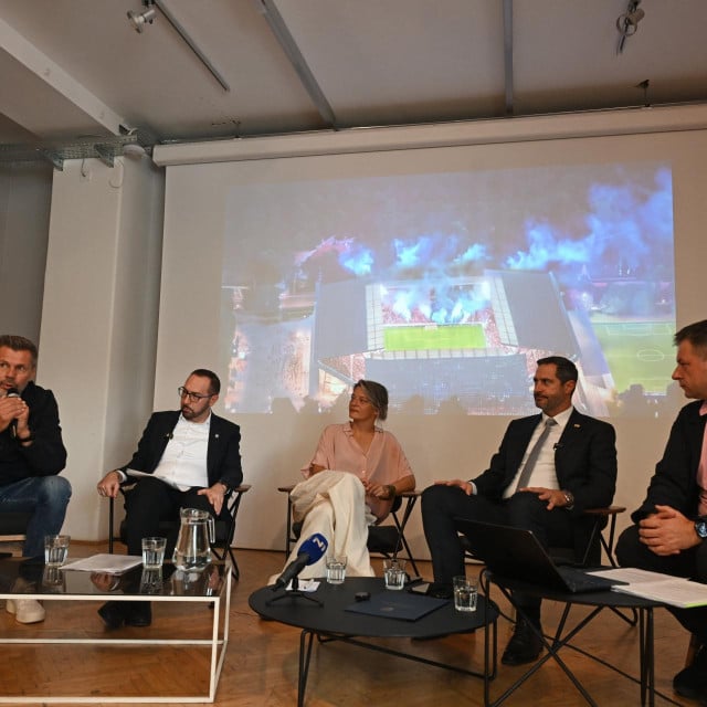 <p>Vlada Republike Hrvatske, Grad Zagreb i Dru&scaron;tvo arhitekata Zagreba predstavili prvonagrađeni rad međunarodnog arhitektonsko-urbanističkog natječaja za novi stadion Maksimir i Sportsko-rekreacijski centar Svetice</p>
