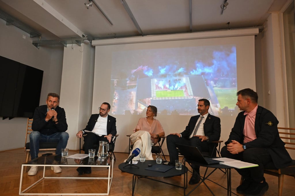 <p>Vlada Republike Hrvatske, Grad Zagreb i Dru&scaron;tvo arhitekata Zagreba predstavili prvonagrađeni rad međunarodnog arhitektonsko-urbanističkog natječaja za novi stadion Maksimir i Sportsko-rekreacijski centar Svetice</p>