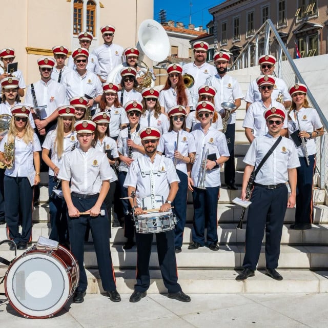 <p>Gradska glazba Dubrovnik u &Scaron;ibeniku</p>