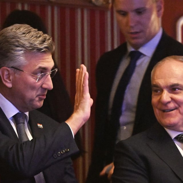 <p>Andrej Plenković i Blaženko Boban</p>