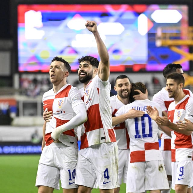 <p>Hrvatski reprezentativci na susretu četvrtfinala Lige nacija s Francuskom na Poljudu u ožujku 2025. godine</p>