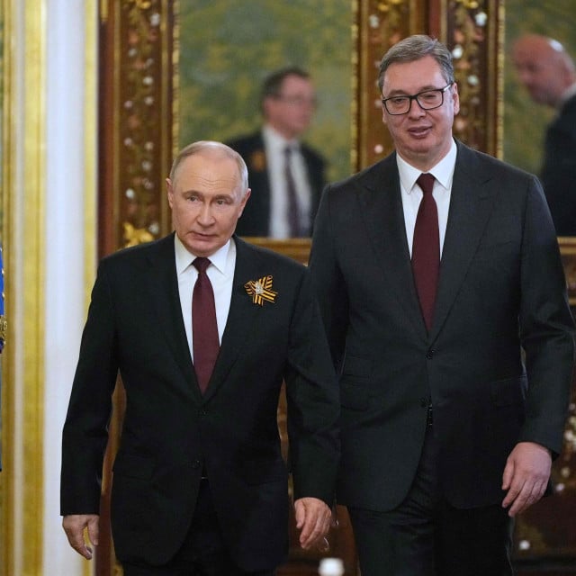 <p>Vučić s Putinom na krajnjoj destinaciji: u Kremlju</p>