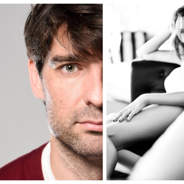 <p>Vedran Ćorluka i Franka Batelić</p>