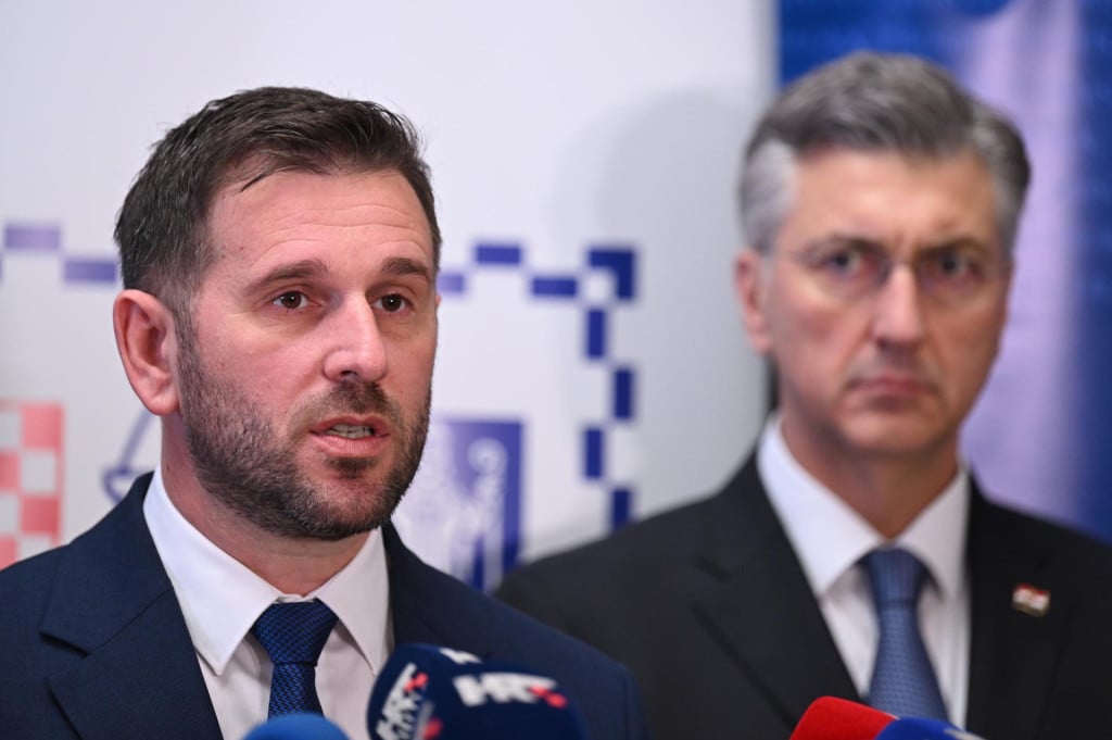 <p>Tomislav &Scaron;uta i Andrej Plenković</p>