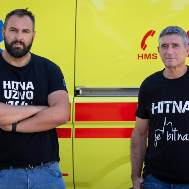 <p>Jurica Miletić i Petar Marasović su kolege i članovi udruge Hitna uživo 194</p>