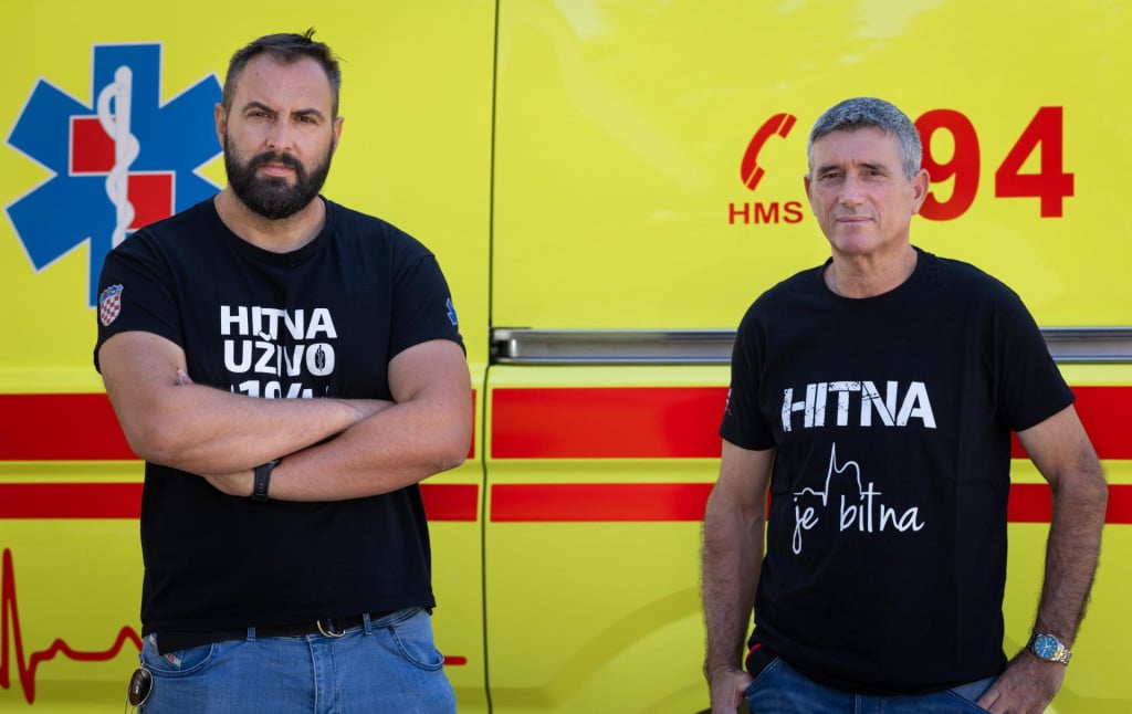 <p>Jurica Miletić i Petar Marasović su kolege i članovi udruge Hitna uživo 194</p>
