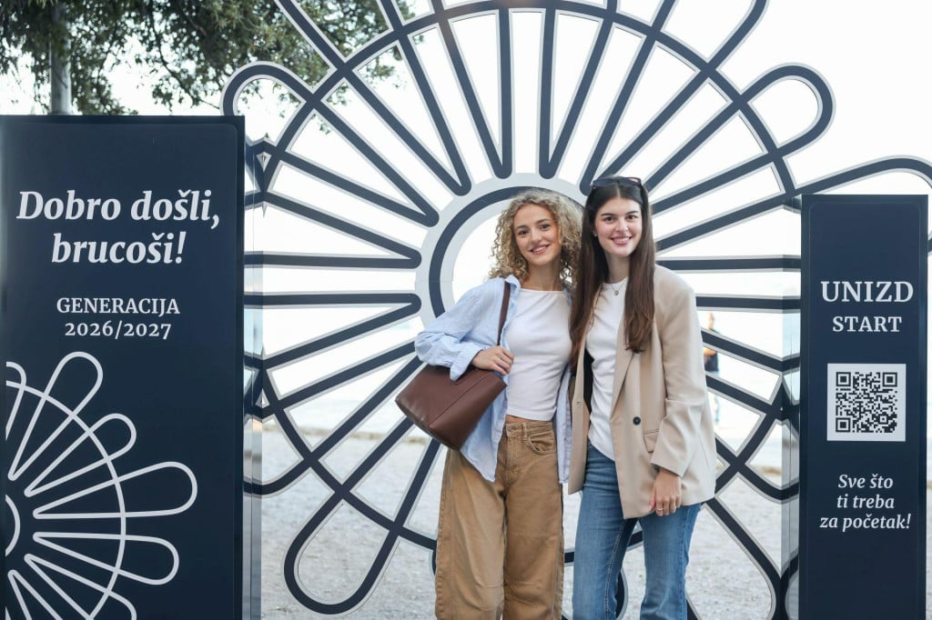 <p>Doček studenata u Zadru</p>