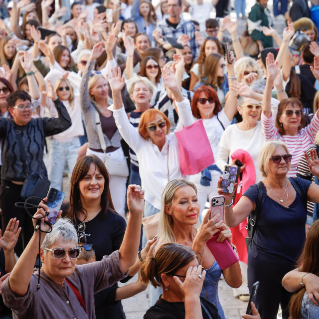 <p>Najava&nbsp;Race for the cure pro&scaron;loga mjeseca u Splitu</p>