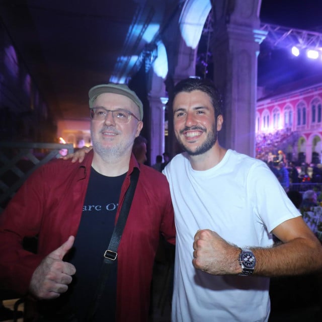<p>Sini&scaron;a Vuco i sin Vilibald na Splitskom festivalu 2022.&nbsp;</p>
