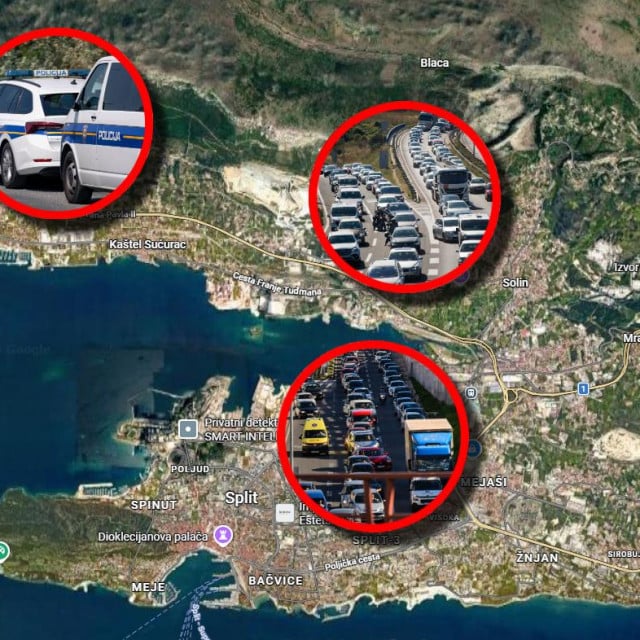 <p>Najavljuju se gužve u Splitu i okolici</p>