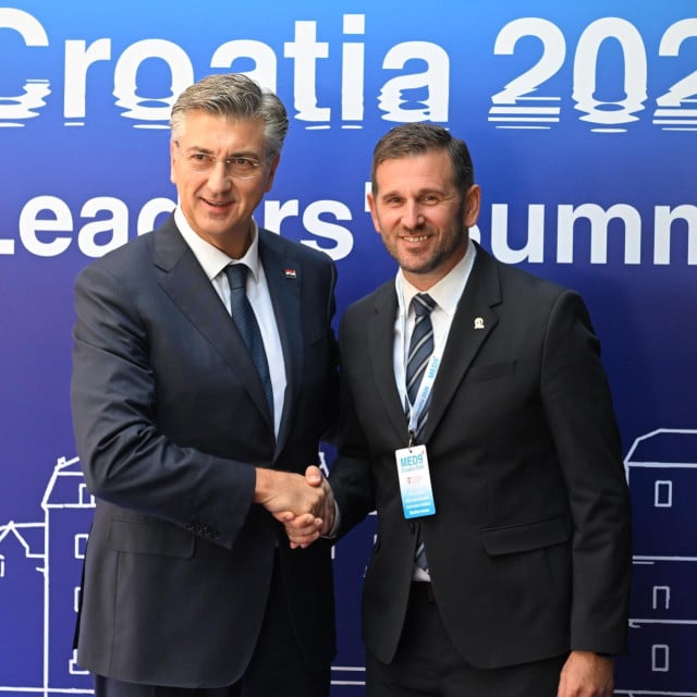 <p>Andrej Plenković i&nbsp;Tomislav &Scaron;uta</p>