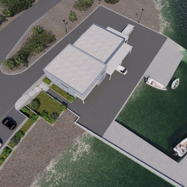 <p>Simulacija budućeg Centra&nbsp;za &scaron;koljkarstvo Zadarske županije</p>