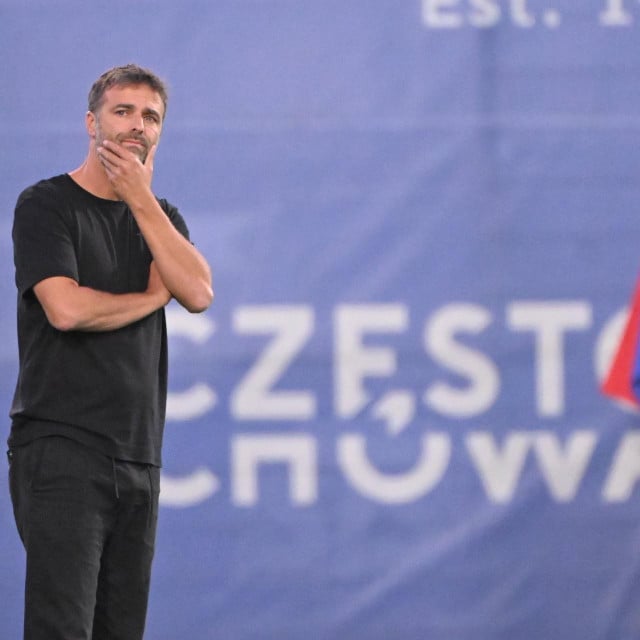 <p>Czestochowa, Poljska, 270826.<br>
Gradski stadion Rakow.<br>
Uzvratna utakmica play-offa UEFA Konferencijske lige, Rakow - Hajduk.<br>
Na fotografiji: Gonzalo Garcia, trener Hajduka.<br>