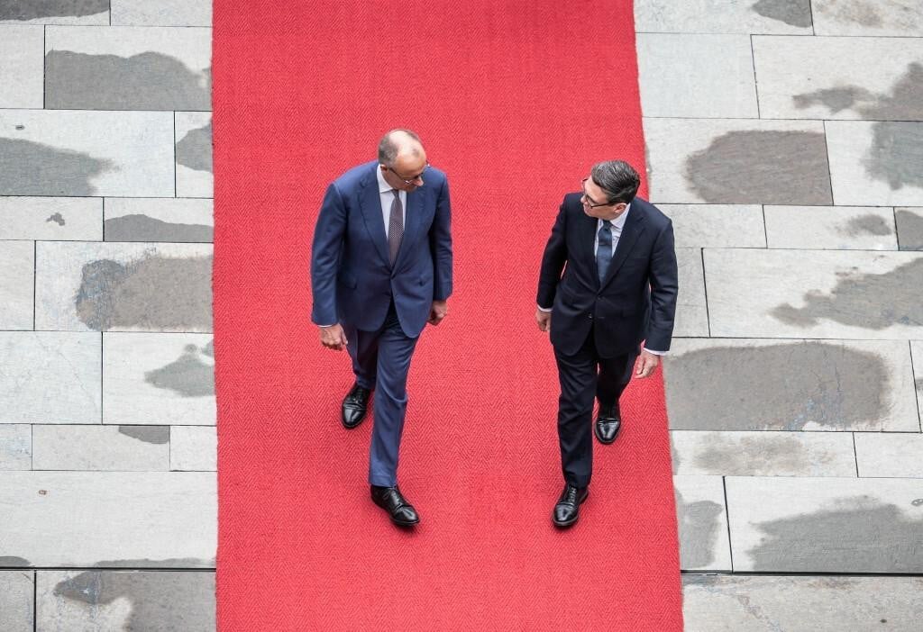 <p>Burnham kod Merza: crveni tepih za povratak u EU?</p>