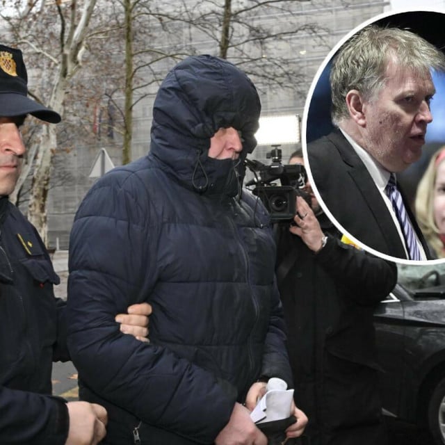 <p>Privođenje Alena &Scaron;ćurića nakon uhićenja i ispitivanja<br>
Damir Krajač/CROPIX</p>