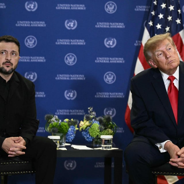 <p>Volodimir Zelenski i Donld Trump</p>