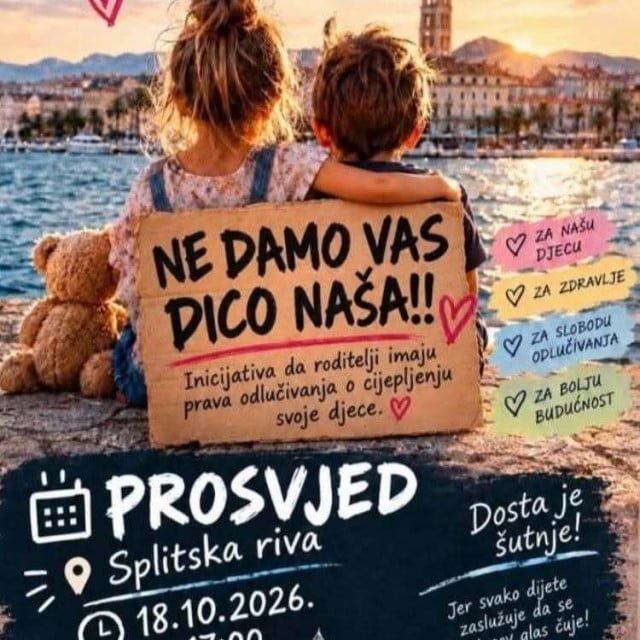 <p>Poziv na prosvjed</p>