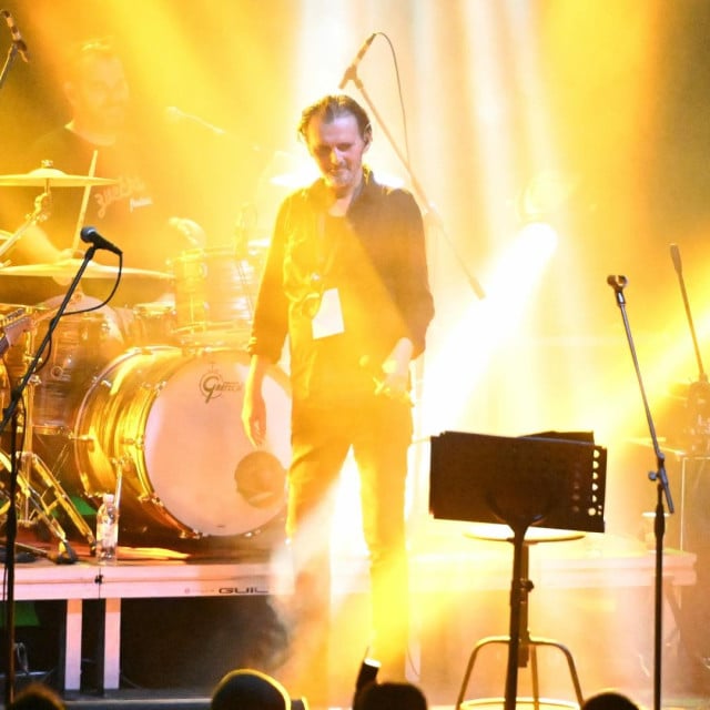 <p>Split, 270523.<br>
U sportskoj dvorani Gripe odrzan je koncert Gorana Bare i Majki.<br>