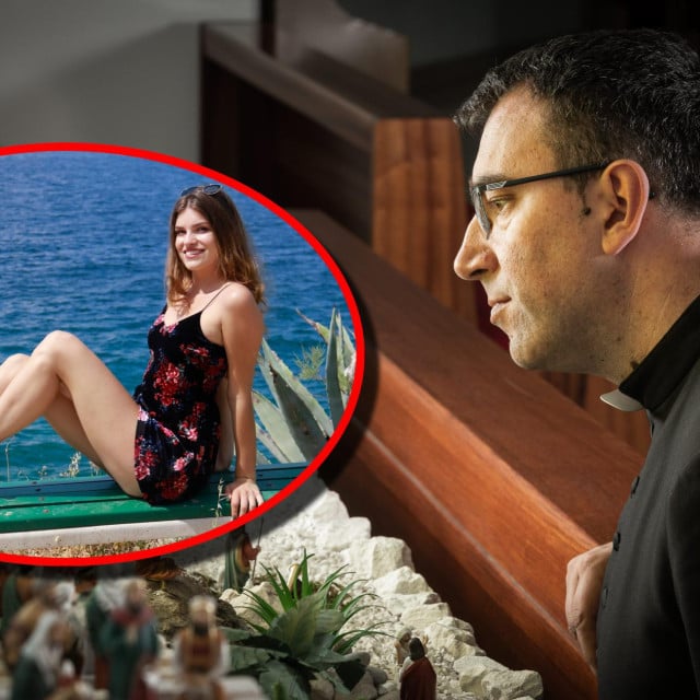 <p>Maja Čatlak i don Ivan Terze</p>