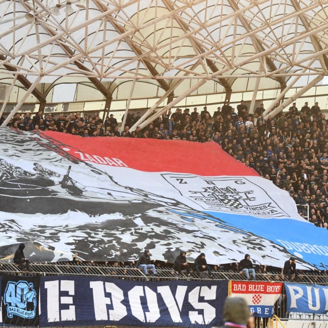 <p>Stadion Poljud:&nbsp;Derbi utakmica 9. kola SuperSport HNL-a, Hajduk - Dinamo</p>