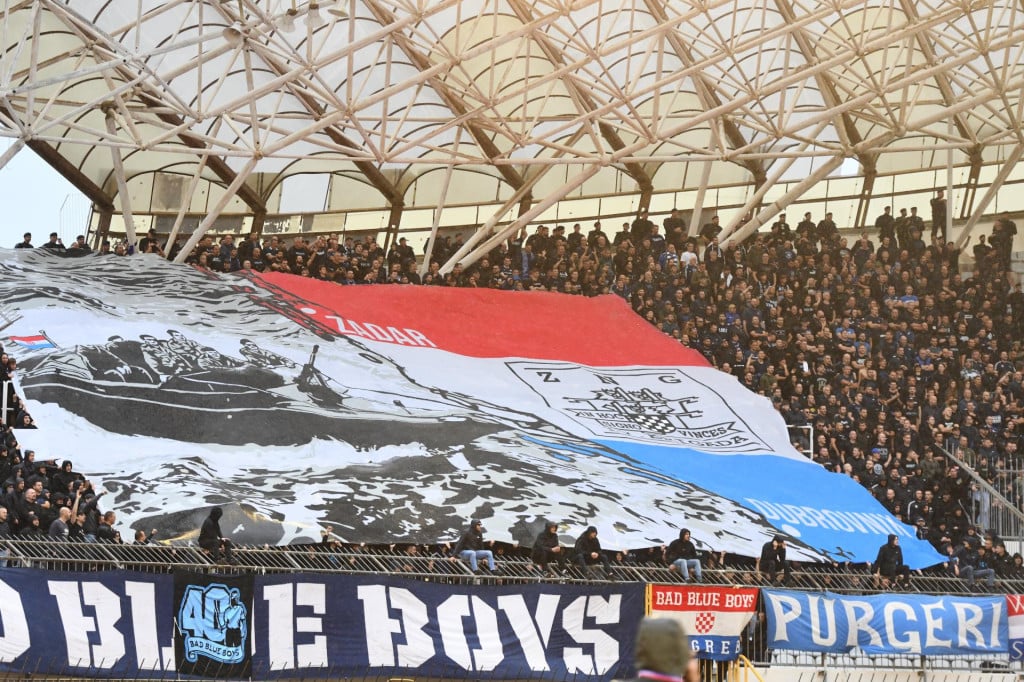 <p>Stadion Poljud:&nbsp;Derbi utakmica 9. kola SuperSport HNL-a, Hajduk - Dinamo</p>