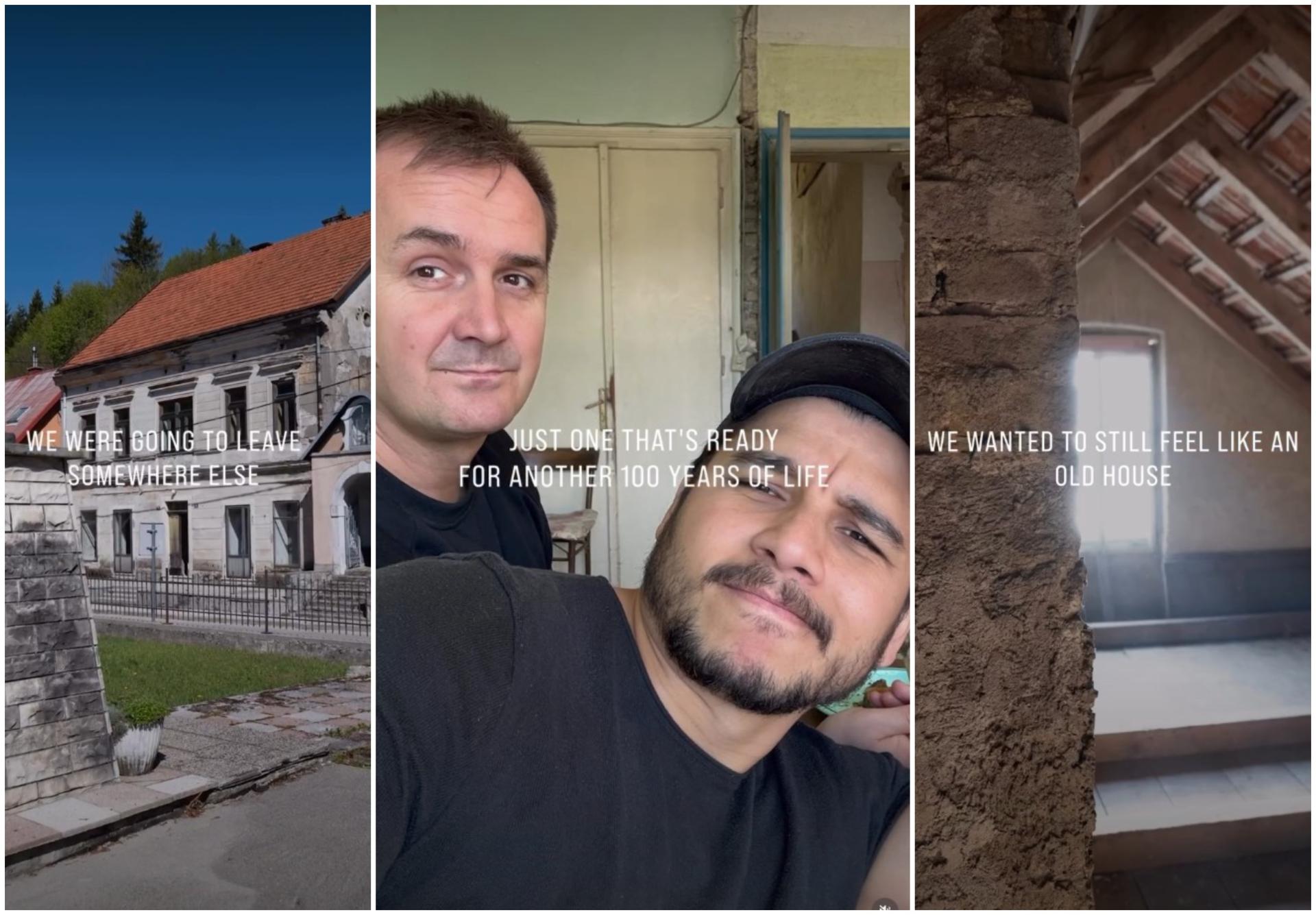 Kupili staru kuću u Gorskom kotaru da bi iznajmljivali sobe: Nakon prve noći u njoj promijenili su planove
