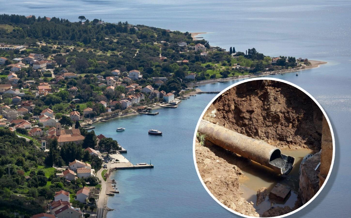 Ručnom pilom prerezao glavnu kanalizacijsku cijev, fekalije počele sukljati pet metara od plaže!