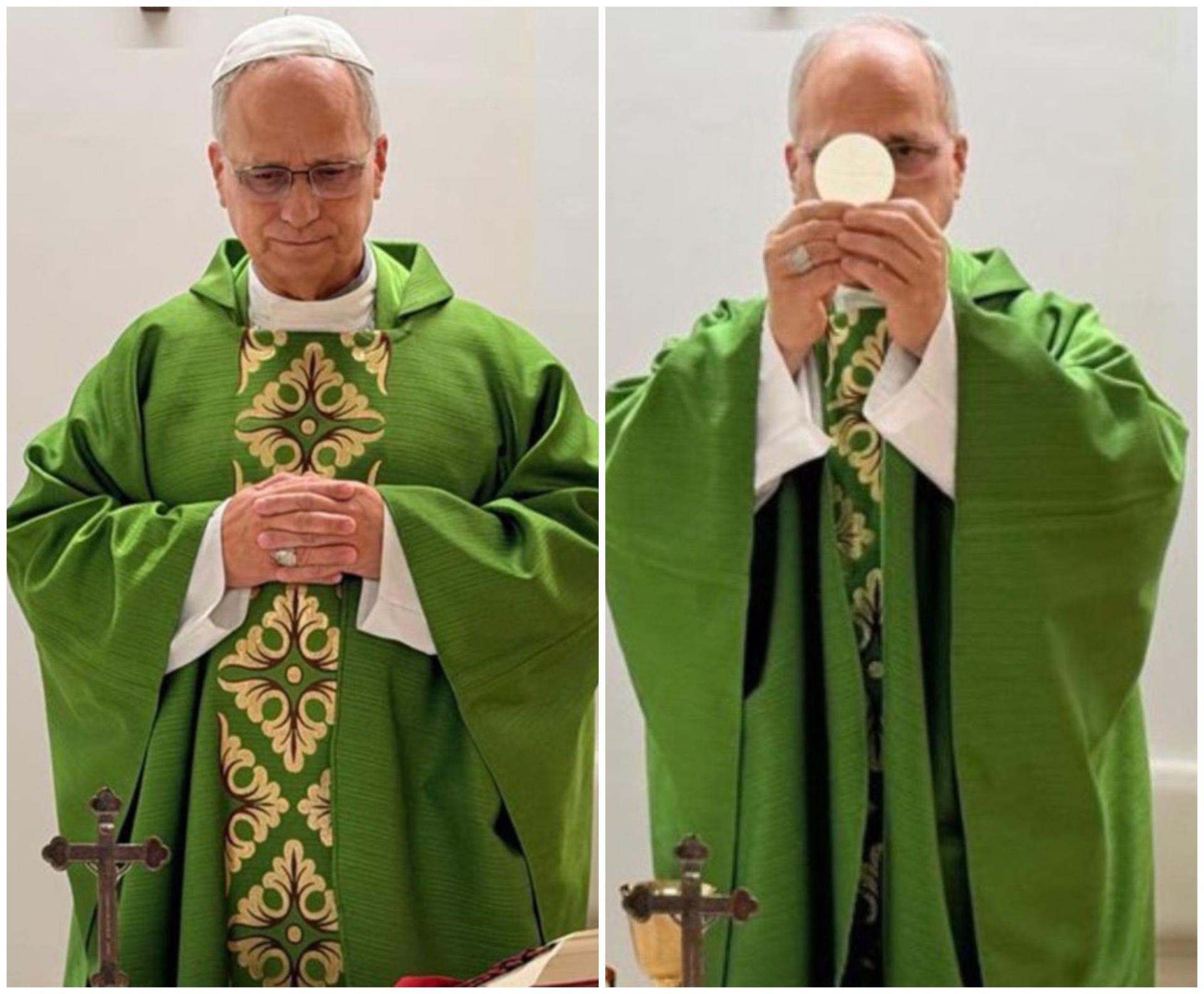 Prve fotografije Pape Lava nakon operacije; već je služio misu, ovo je posebno istaknuo u propovijedi...