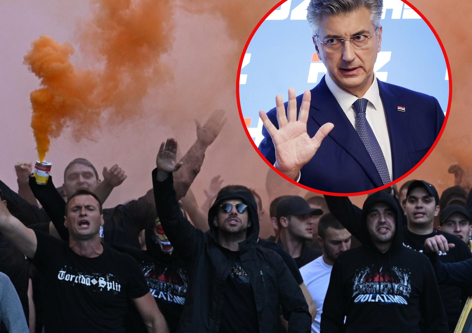 Plenković: To što se dogodilo u Splitu je sramota. Policija postupa, a očekujem i da sudovi reagiraju