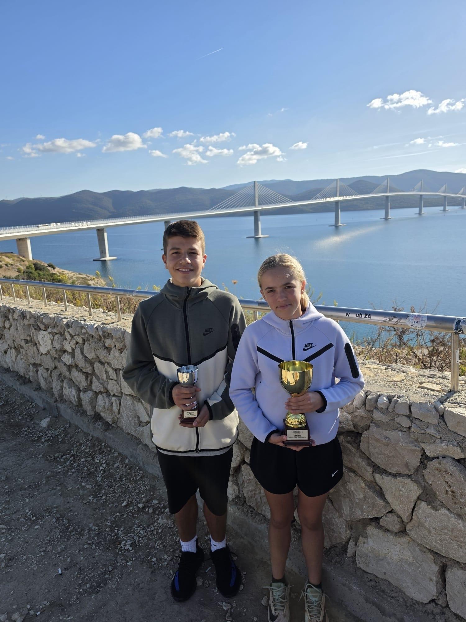 Uspjeh na završnom Mastersu Odbora Jug: Lea Deranja prvakinja Dalmacije do 14 godina, Branimiru Mazarekiću treće mjesto