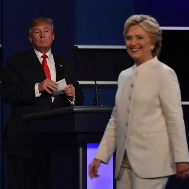 <p>Donald Trump i Hillary Clinton</p>