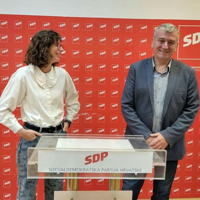 <p>Maja &Scaron;intić i Petar Baranović</p>