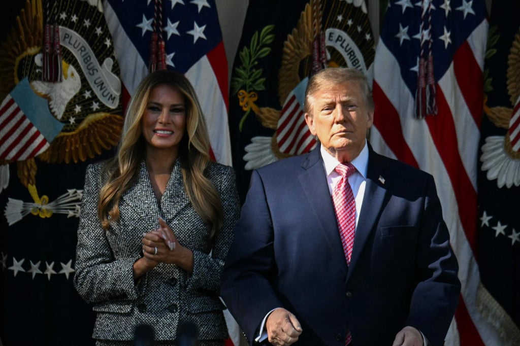 <p>&nbsp;Donald Trump i Melania Trump&nbsp;</p>