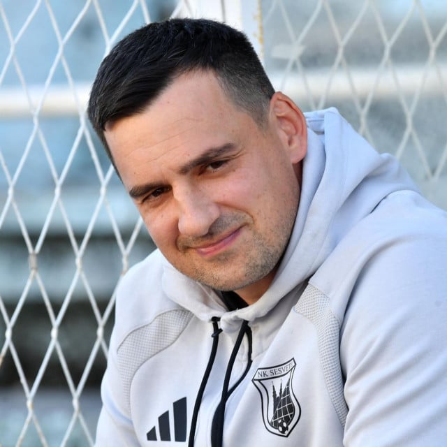 <p>Trener Sesveta Mario Rac</p>